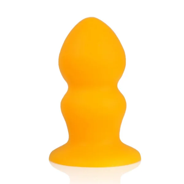 Fat Tuo - Beginner Butt Plug - Small Anal Plug - Ribbed Butt Plug