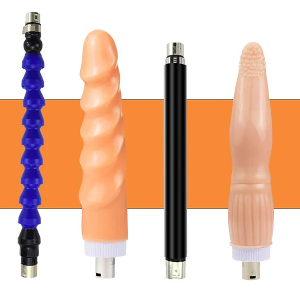 Female Thrusting Machine Accessories,Multi-Size Massage Machine Attachments and Extension Tubes,Suit for Women Thrusting Machine,4pcs