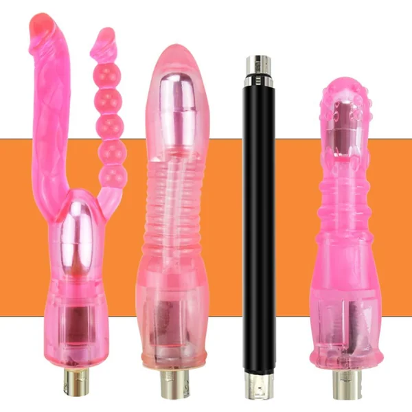 Female Thrusting Massage Machine Attachments,Multi-Size Adult Massage Toys Accessories and Extension Tube for Automatic Thrusting Machine in Interface