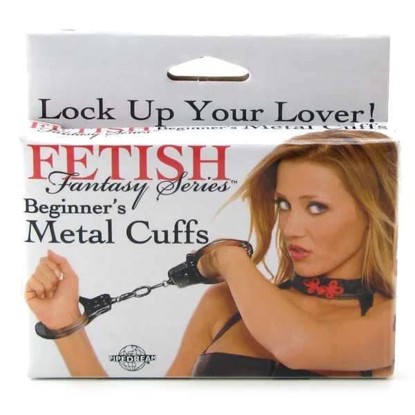 Fetish Fantasy Beginner’s Metal Cuffs