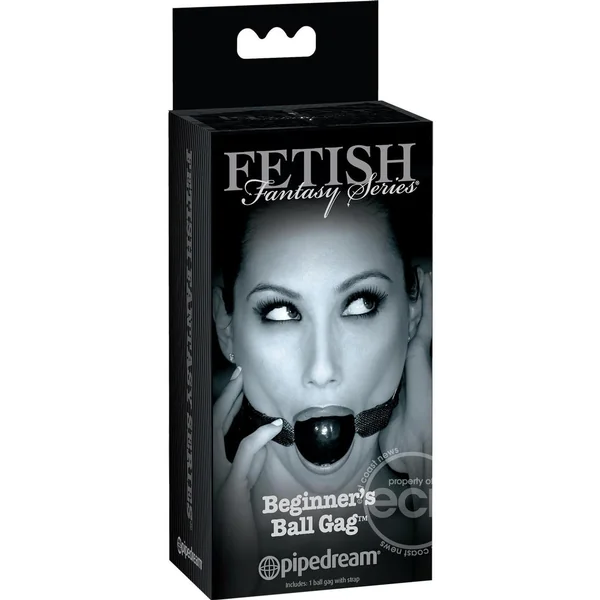 Fetish Fantasy Series Limited Edition Beginner's Ball Gag Black