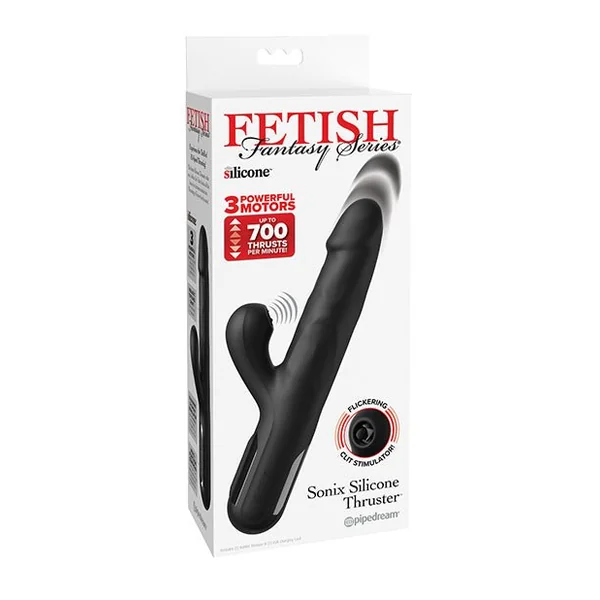 Fetish Fantasy Series Sonix Silicone Thruster - Black
