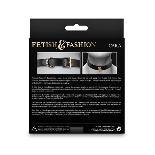 Fetish & Fashion Cara Collar - Black