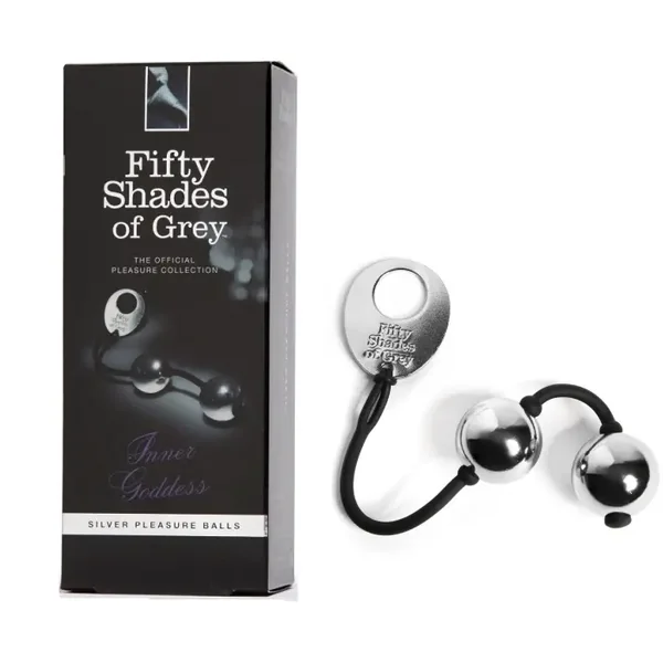 Fifty Shades of Grey Inner Goddess Silver Pleasure Balls 221g