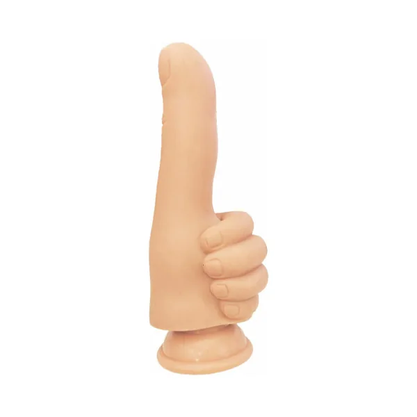 Finger Fest Thumbs Up Silicone Dildo With Suction Cup