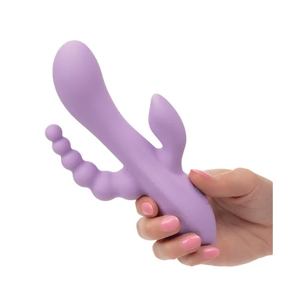 Flex Bend & Hold Triple Rumbler Triple Motor Massager - Purple