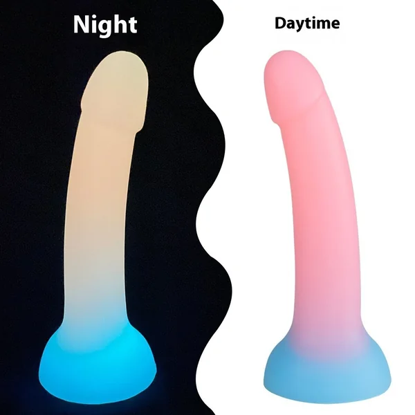 Fluorescent Small Butt Plug Silicone Soft Simulation