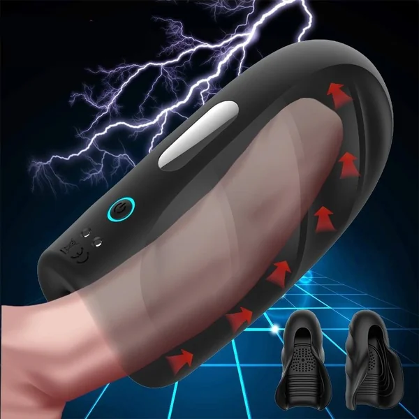 FLXUR Vibrator sex toys for men Penis Trainer Male Masturbator Delay Ejaculation Stimulate Glans Vibrating Massager Pussy