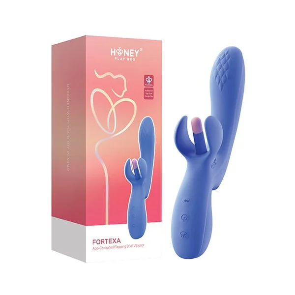 FORTEXA Kinky Finger Flapping Clit & G-Spot Vibrator with App Control