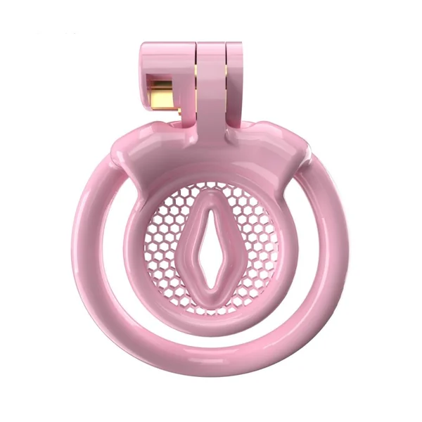 Fortis - Inverted Chastity Cage With Five Rings