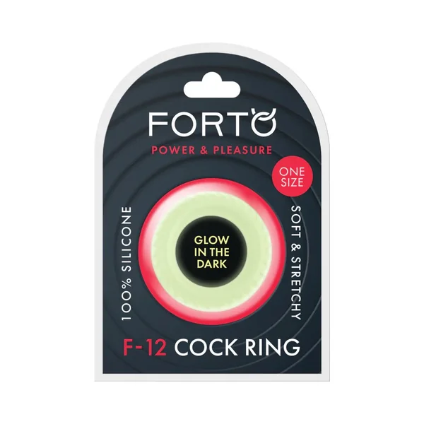 Forto F-12 Liquid Silicone Cockring 35mm