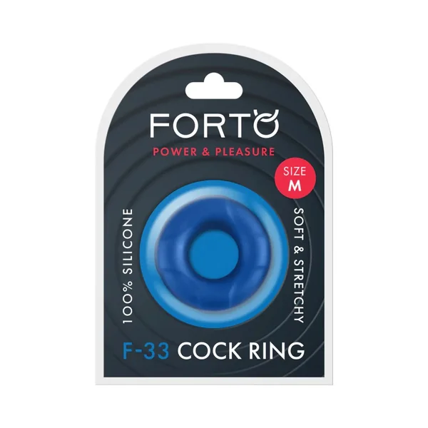Forto F-33 Liquid Silicone Cockring Medium