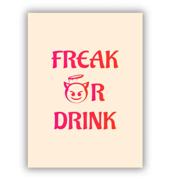 Freak or Drink Anything Vanilla