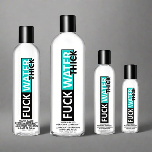 Fuck Water THICK Clear Water-Based Personal Lubricant 8.1 oz (240 mL)