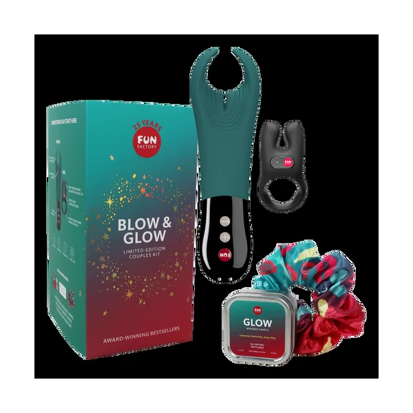 Fun Factory BLOW & GLOW KIT Limited Edition Couples Vibrating Kit