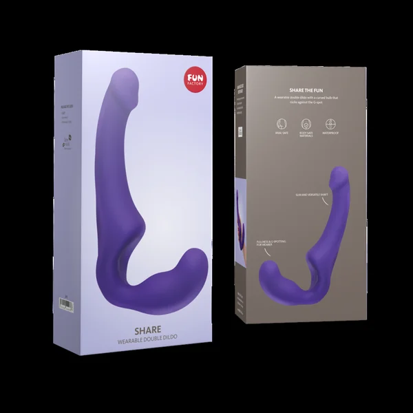 Fun Factory HARE Strap-less Double Dildo