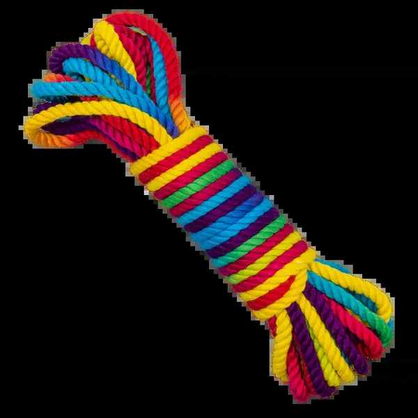 Funfetti Rainbow Bondage Rope