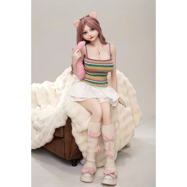 Furry Realistic Hentai Sex Doll Joi 156cm – Big Boobs Cat-Face Sex Doll