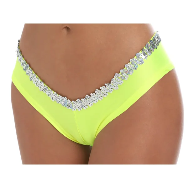 G123S - Bootie Short w/ Sequin Trim