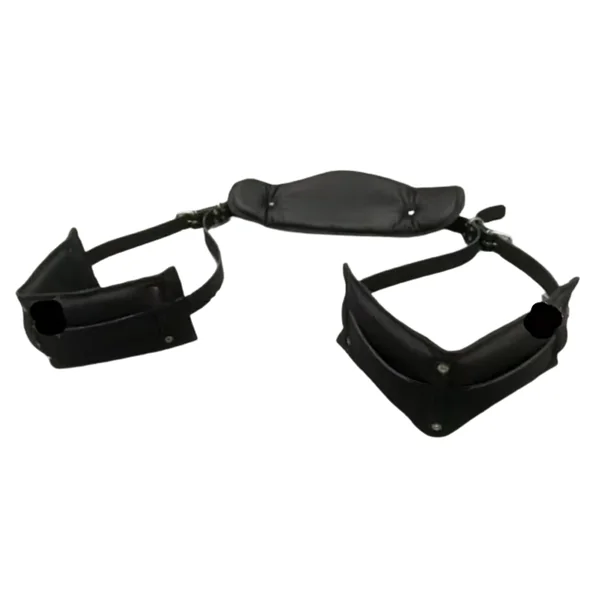 Gay Leather Bondage Sex Swing