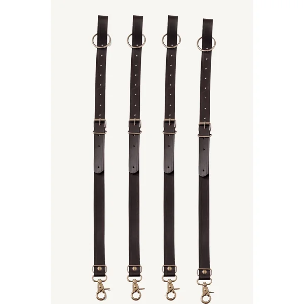 Gay Leather Restraints Belts | BDSM Leather Waist Belts