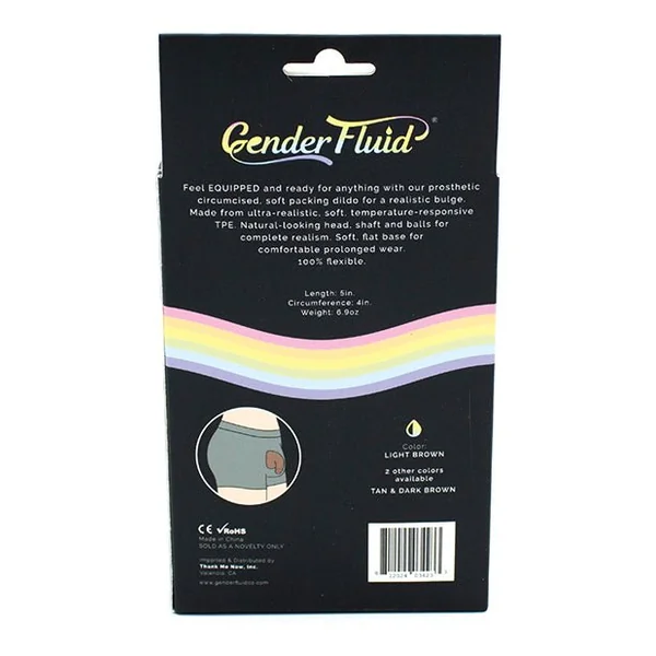 Gender Fluid 5" Equipped Soft Packer