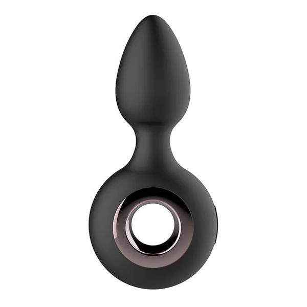 Gender Fluid Tremor Ring Plug Anal Vibe - Black