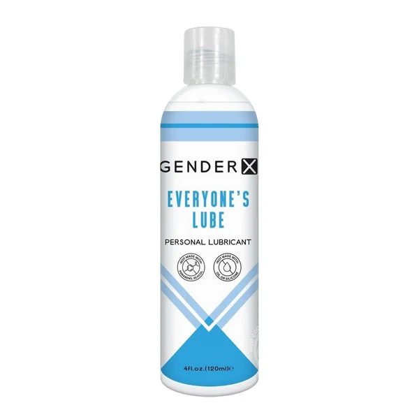 Gender X Everyone's Lube Water Based Lubricant 4oz