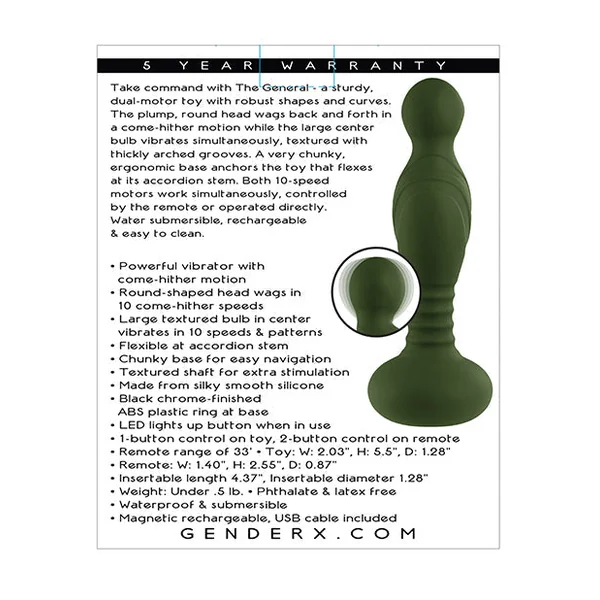 Gender X The General - Green