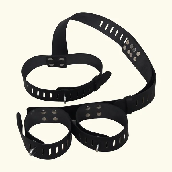 Genuine Leather Neck to Wrist Restraint