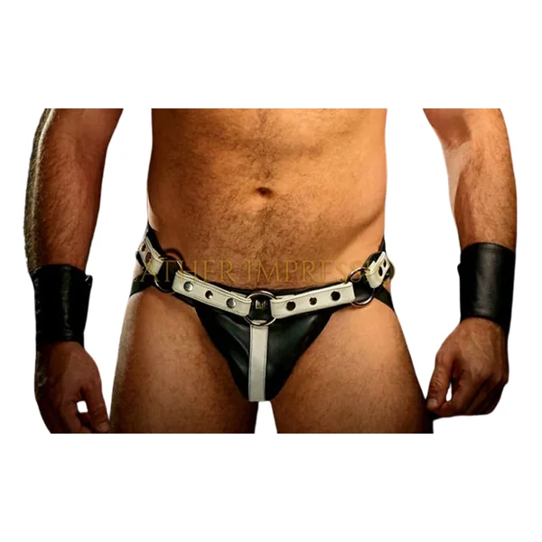 Genuine Mens Leather Jockstrap