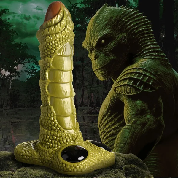 Giant Scaly Swamp Monster 3 Foot Giant Dildo