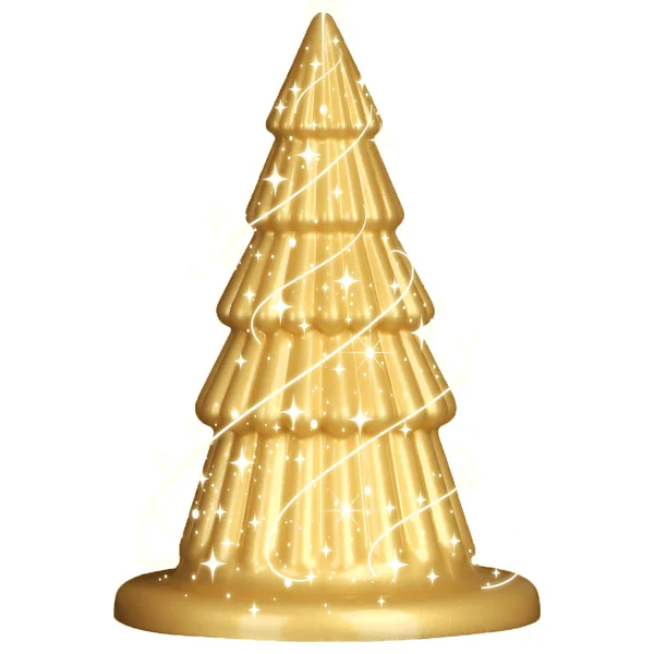 Golden Whirl - Silicone Anal Plug - Anal Sex Toy