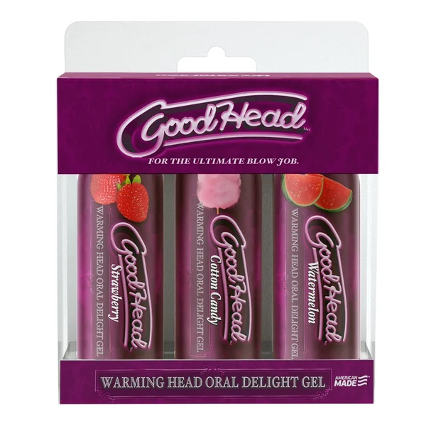 Good Head Warming Oral Delight Gel 2oz 3Pk