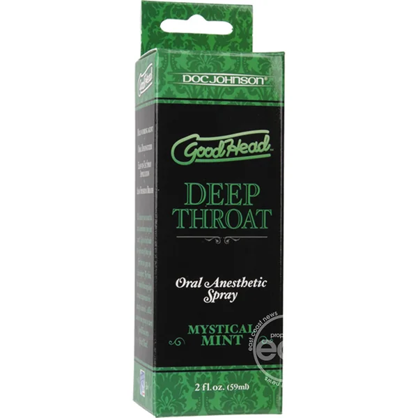 GoodHead Deep Throat Oral Anesthetic Spray 2oz