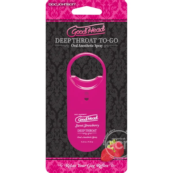 GoodHead Deep Throat To-Go Oral Anesthetic Spray 0.33oz