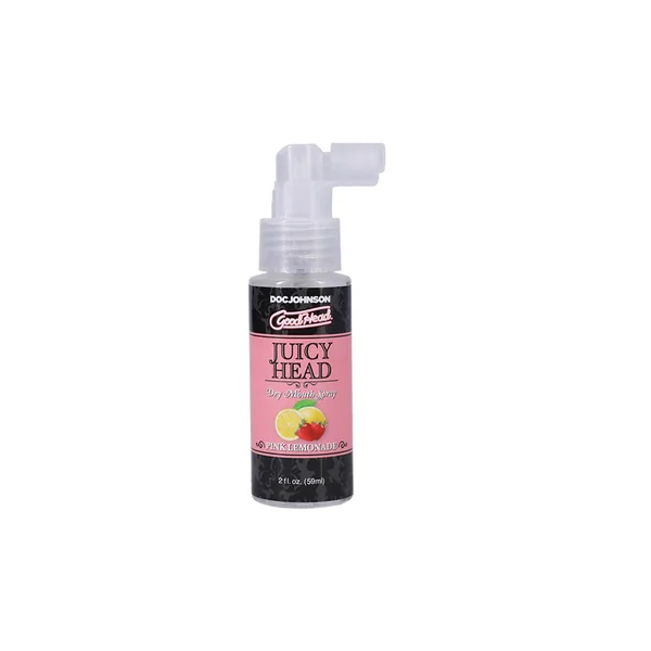 GoodHead Juicy Head Dry Mouth Spray Pink Lemonade Flavor Mouthwatering Spray
