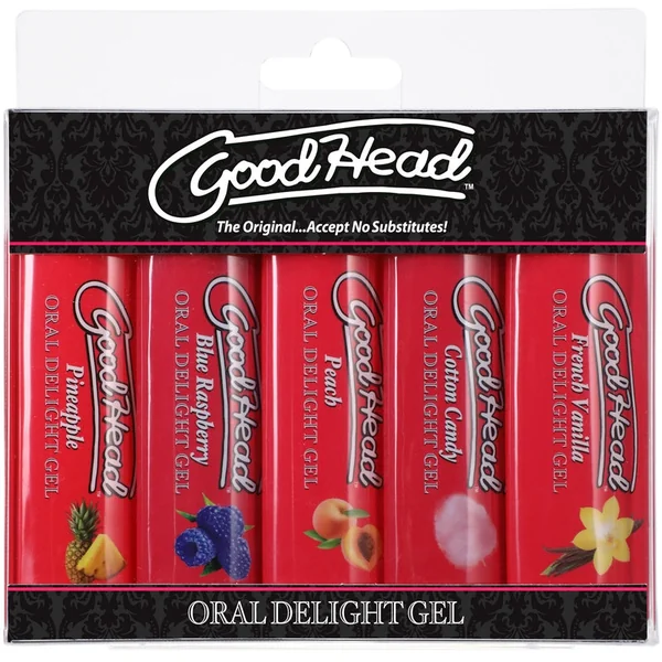 GoodHead Oral Delight Gel 5 Pack Sampler