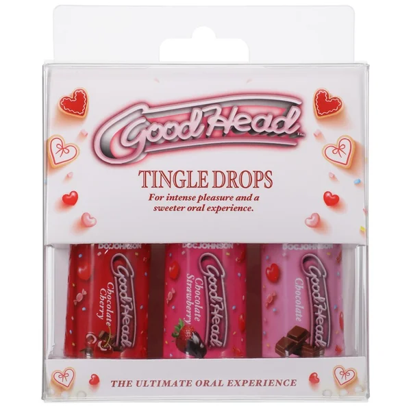 Goodhead Tingle Drops 3 Pack Oral Lube