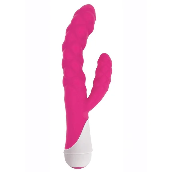 Gossip Ellen 20x Silicone Rabbit Vibrator - Pink