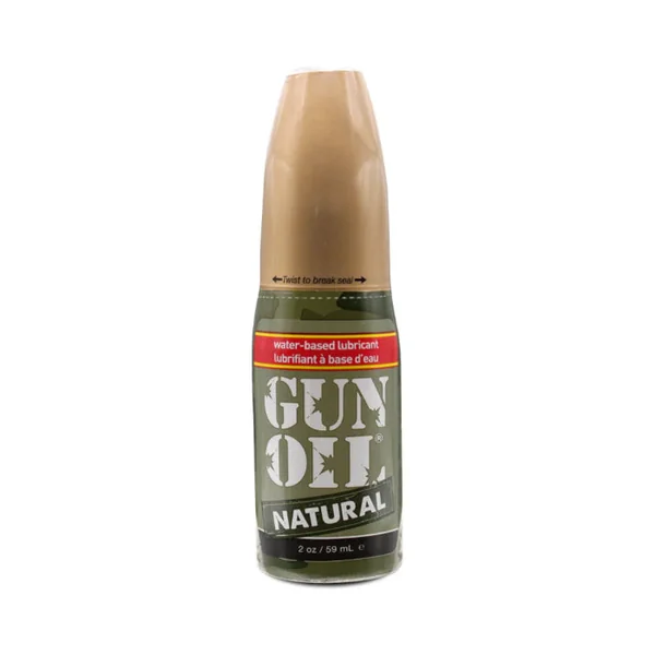 Gun Oil Natural Water-Based Lubricant With Aloe