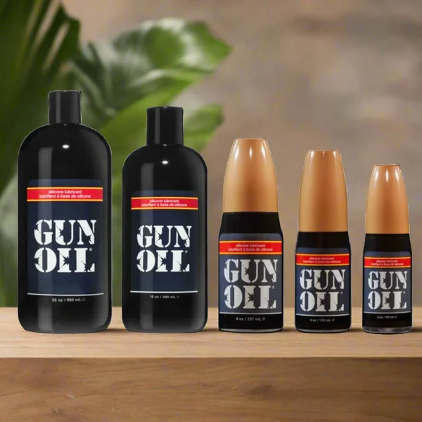 Gun Oil Silicone Personal Lubricant