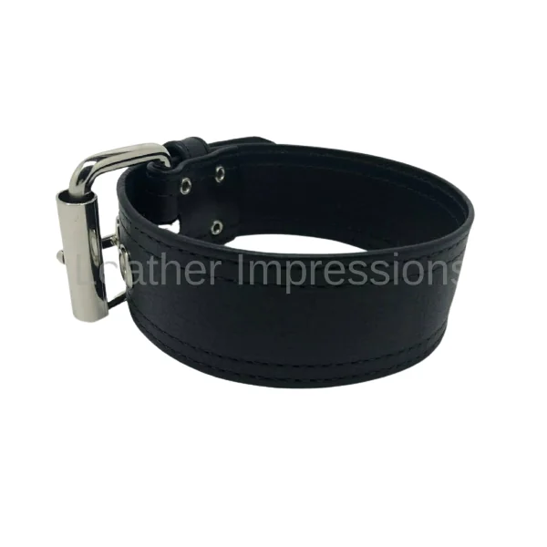Handcrafted Leather BDSM Slave Collar