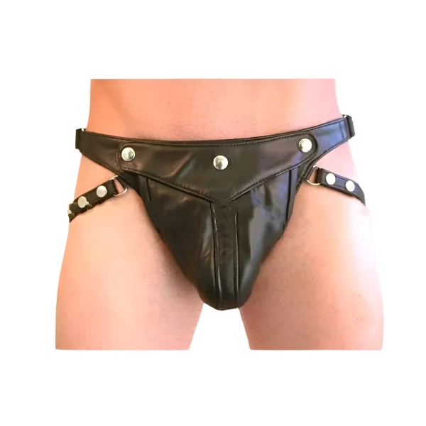 Handcrafted Leather Jockstrap for Adults