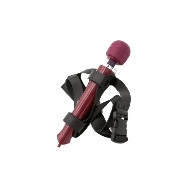 Handmade Faux Leather Adjustable Wand Thigh Harness