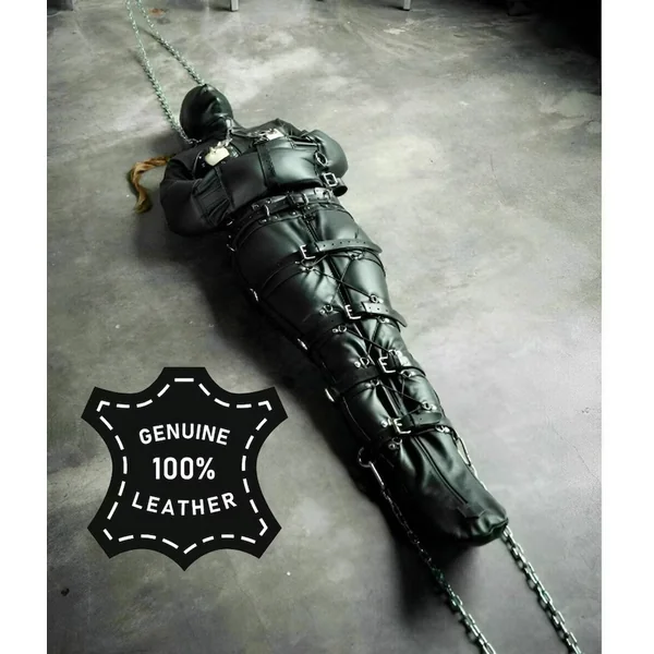 Handmade Leather Sleepsack Bondage Bag