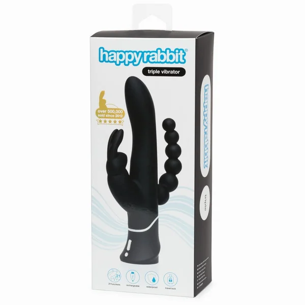 Happy Rabbit Triple Curve Pleasure Rabbit Vibrator