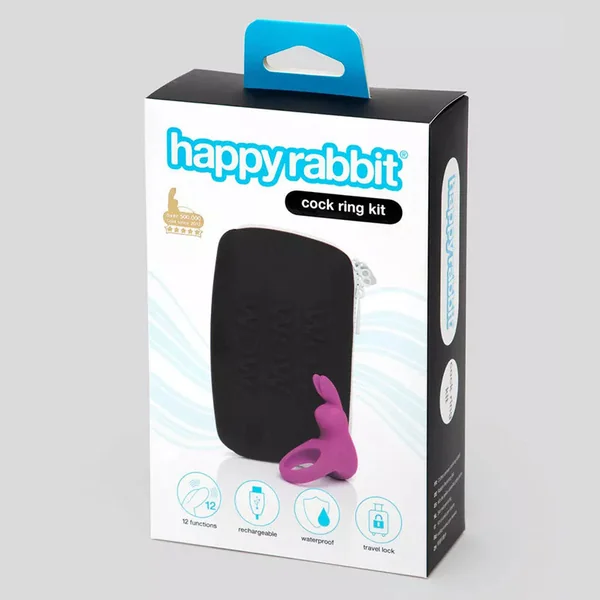 Happy Rabbit Vibrating Cock Ring – Kit (2 Piece)