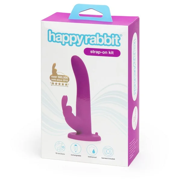 Happy Rabbit – Vibrating Strap On Harness Set