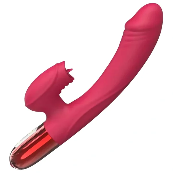 HeatedHops – Licking Rabbit Dildo with Warmth